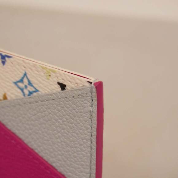 Louis Vuitton Monogram Multicolore Card Case, LV×TM Porte Carte Criss Cross, ... - Picture 5 of 7